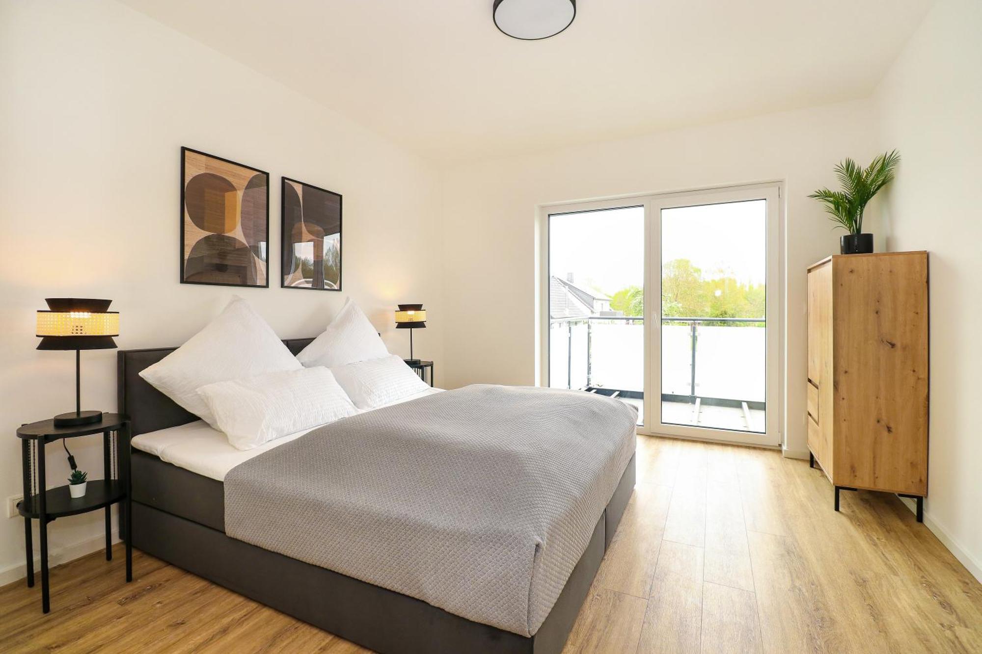 Lightplace - Moderne Apartments In Braunschweig - Balkon - Netflix - Am Kanal ภายนอก รูปภาพ